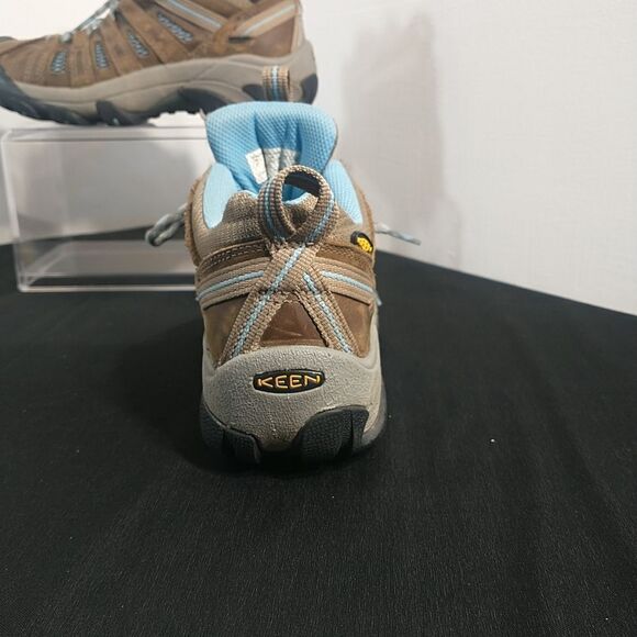 Keen Women's SZ 6.5 Voyageur Hiking Shoes 1011523 Brindle Alaskan Blue. - Picture 2 of 9